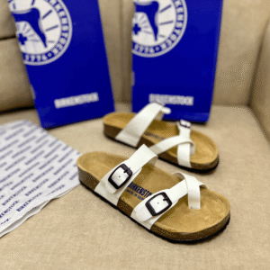 Birkenstoc-k Mayari Men First Copy White Sandals