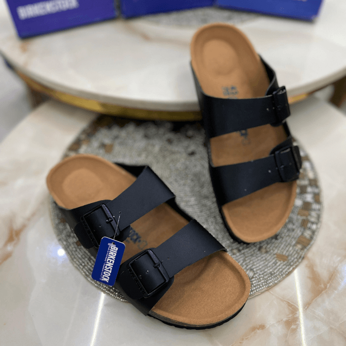 Birkenstock Arizona Black First Copy Replica Sandals