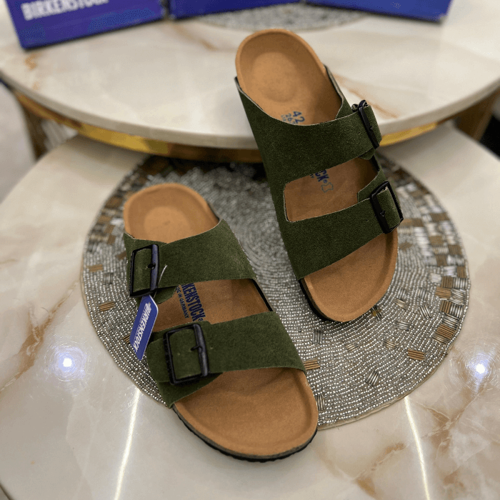 Birkenstock Arizona Green First Copy Replica Sandals