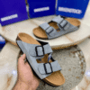 Birkenstock Arizona Grey First Copy Replica Sandals