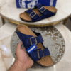 Birkenstock Arizona Navy Blue First Copy Replica Sandals
