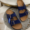 Birkenstock Arizona Navy Blue First Copy Replica Sandals