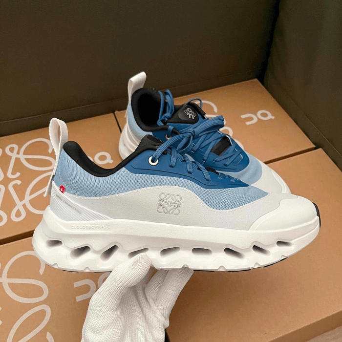 On Running x Loewe Cloudtilt 2.0 Blue White First Copy Replica Shoes