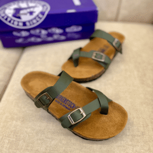 Birkenstoc-k Mayari Men First Copy Green Sandals
