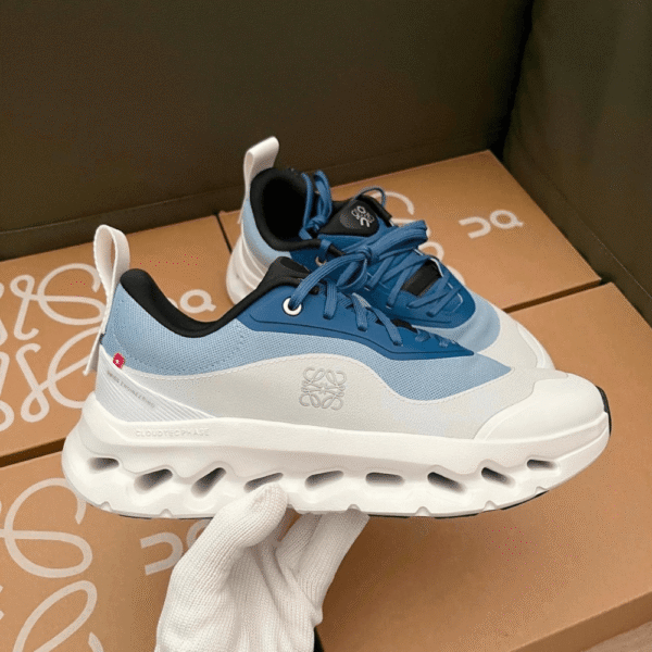 Loew-e X On Cloudtilt 2.0 Blue White 7a Shoes - First Copy
