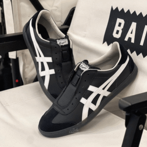 Tiger Tokuten Slip On Black 7a Shoes - First Copy