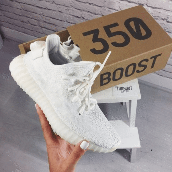 Adida-s Yeezy Boost 350 Oreo Triple White - First Copy Replica