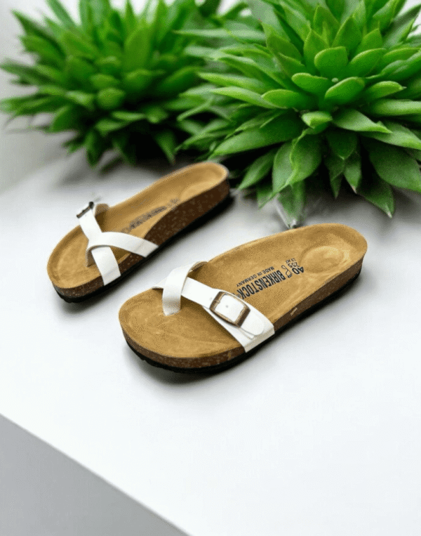 Birkenstock Piazza Toe Sleeve Thong Sandal First Copy