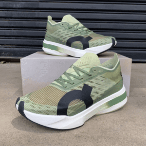On Cloud Boom Strike Olive Running Shoes