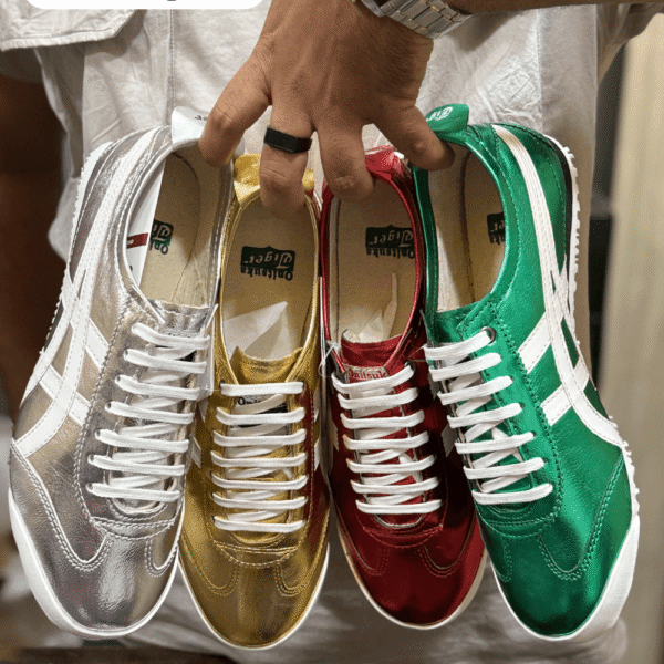 Onitsuka Tiger Mexico 66 Metallic Series First Copy - Image 6