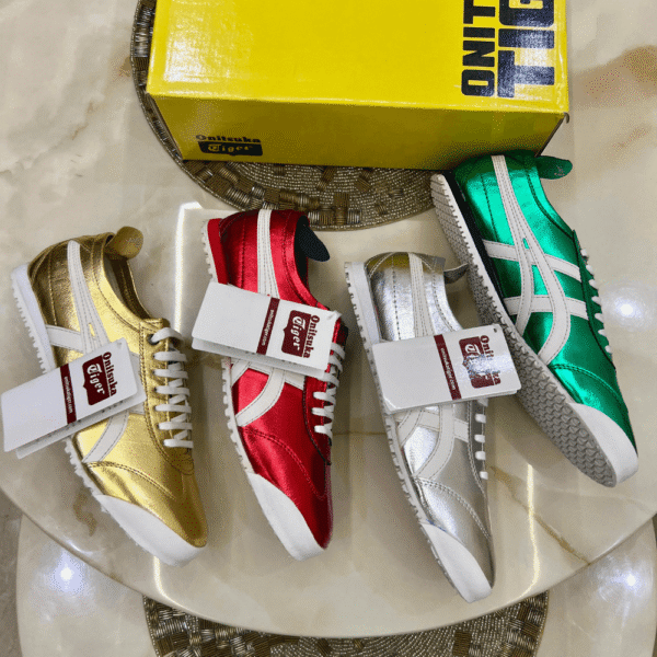 Onitsuka Tiger Mexico 66 Metallic Series First Copy