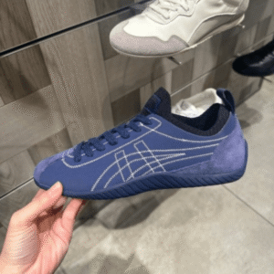 Onitsuka Tiger Sclaw Navy Blue Shoes - First Copy Replica