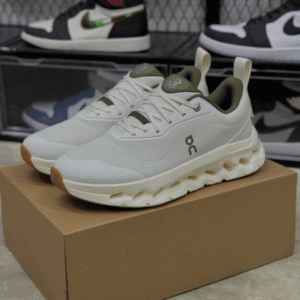 On Cloud x Loew-e Olive White First Copy Shoes