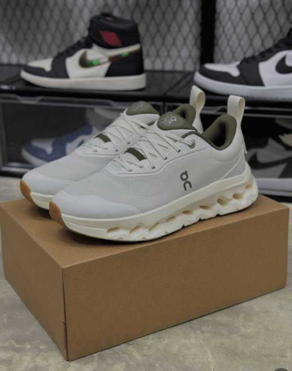 On Cloud x Loew-e Olive White First Copy Shoes
