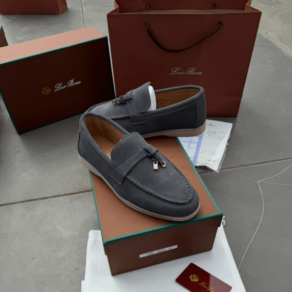 First Copy Loro Piano Premium Suede Loafers Online In India