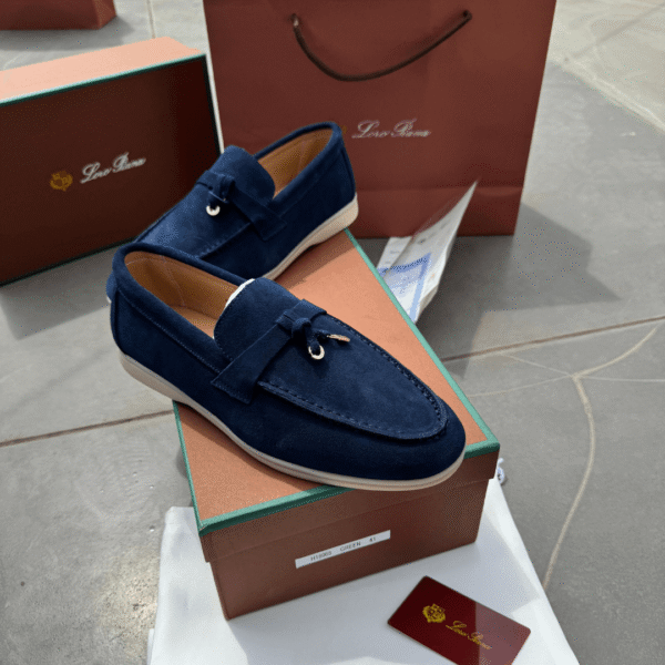 First Copy Loro Piano Premium Suede Loafers Online In India
