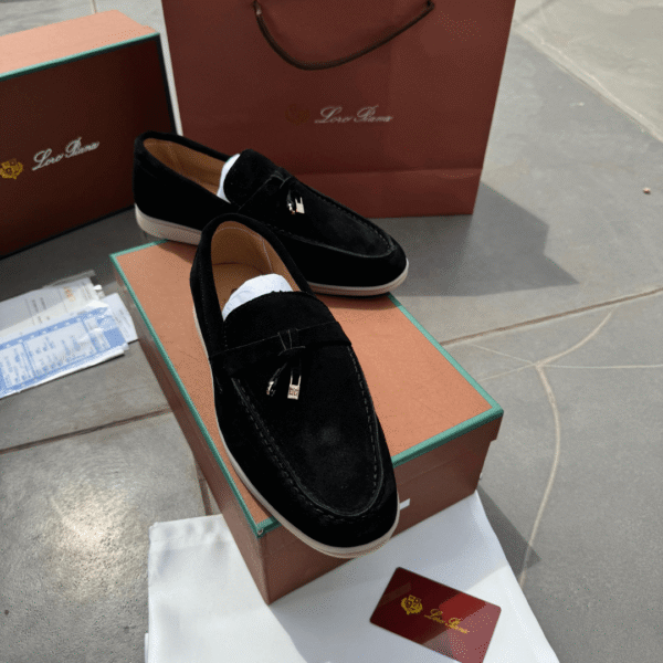 First Copy Loro Piano Premium Suede Loafers Online In India