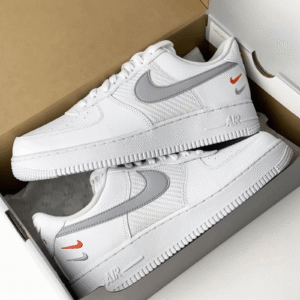 Nike Air Force 1 White Double Swoosh First Copy