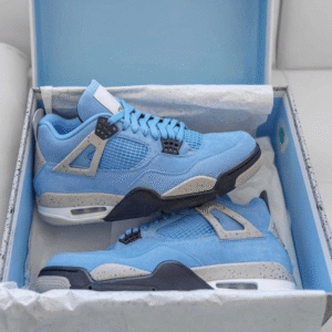 Air Jordan Retro 4 University Blue UNC First Copy