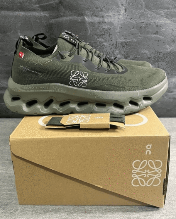 First Copy On Cloud Loew-e Olive Shoes | Premium Quality