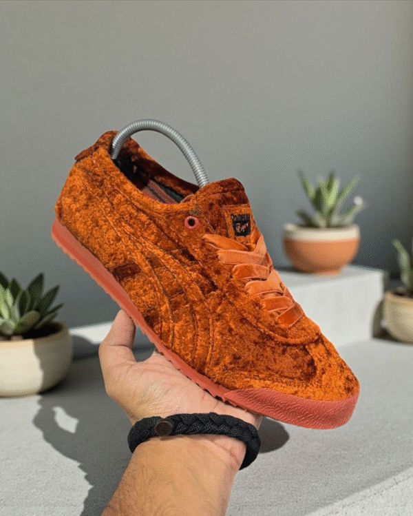 First Copy 7A Onitsuka Tiger Mexico 66 Veivet Unisex Shoes