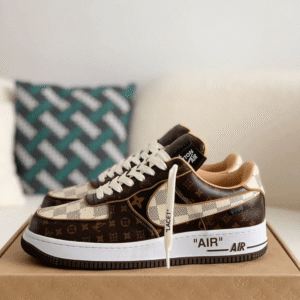 Louis Vuitton X Nike Air Force 1 Virgil Abloh - First Copy Replica