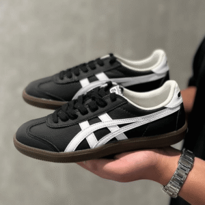 Onitsuka Tiger Tokuten Black White - First Copy Replica