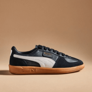 Puma Palermo Black Gum - First Copy Replica