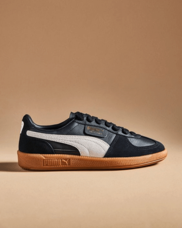 Puma Palermo Black Gum - First Copy Replica