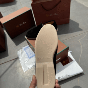 1st Copy Loro Piano Premium Suede Loafers - Next To Original