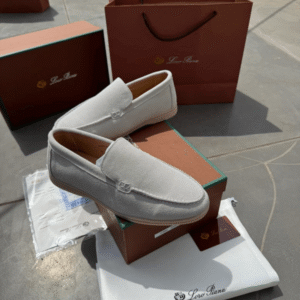 1st Copy Loro Piano Premium Suede Loafers - Next To Original
